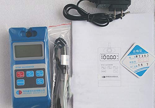Medidor Digital Gauss Teslameter WT103 Medidor de Campo Magnético miniatura 3