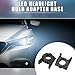 A ABSOPRO H7 LED Headlight Bulb Holder Adapter Socket Base Holders Clip for Ford Focus MK2 Fiesta Mondeo MK4 (Pack of 2)