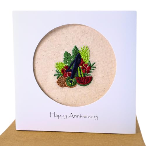 Camellia Bees 4th Anniversary Card