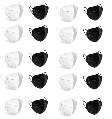 Image of FND Cotton Reusable 5 Layered N95 Face Mask Without Valve (multicolor)