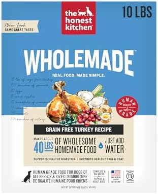 The Honest Kitchen Human Grade Wholemade™ Dehydrated Grain Free D...