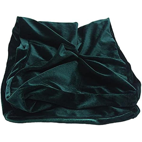 Pleuche Cloth Чехол для фортепианного стула Мягкий гладкий пылезащитный чехол для сиденья с гофрированным краем Кружевная отделка для фортепианного стула темно-зеленый
