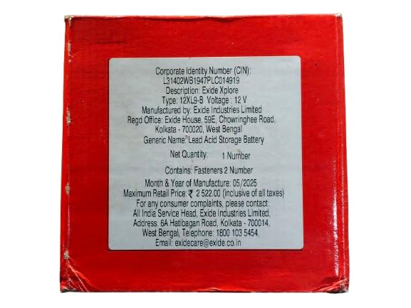 Image of 12XL9-B BIKE BATTERY