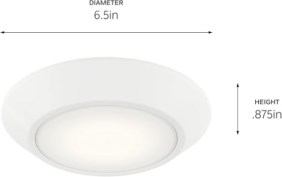 Kichler Horizon Select LED Downlight Light, White