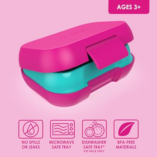 Image of Bentgo Kids Snack Leak-Proof 2 Compartment Bento-Style Container