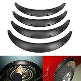 ◆ EINFACHE INSTALLATION ◆ Mit 4-teiligen flexiblen Kotflügelverbreiterungen, einfach zu installieren und zu entfernen, ein guter Begleiter für Ihr Auto.