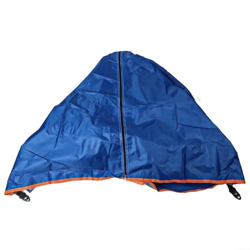 babominimer Tenda portaoggetti da esterno con 9 ripiani, in tessuto Oxford impermeabile, armadio da campeggio per scarpe e attrezzature, organizer portatile leggero in fibra di vetro per (blu)