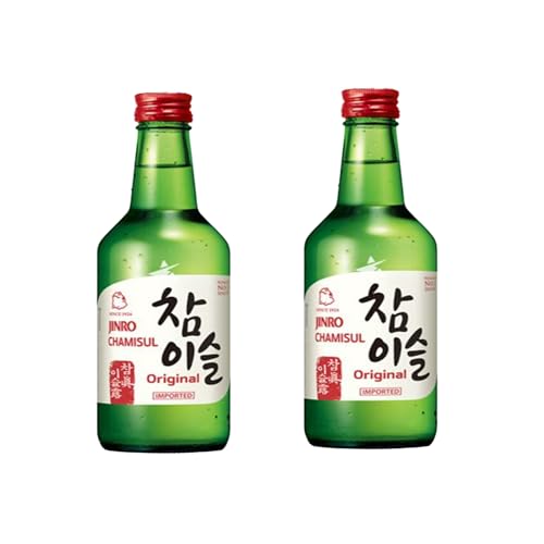 YIJIA | Pack 2 x 350ml Vino Soju 0riginal koreano (Alc.20.1%) - El soju es una bebida muy popular en Corea