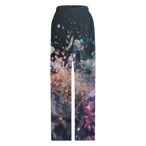 Purple Glittery SparklesChildren's Casual Pajamas120CM3