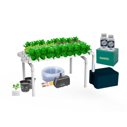 Kit Hidropônico N1 32 Mudas, Com Nutrientes e Sementes (110, Volts)