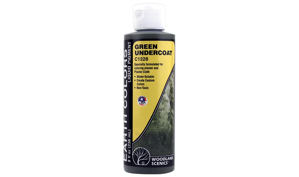 Woodland Scenics Green Liquid Undercoat 8 Oz