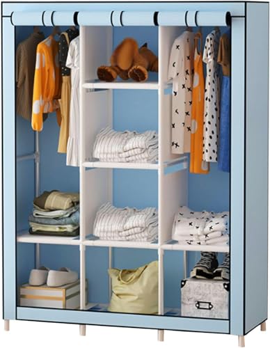 Organisateur de rangement de placard portable pour chambre d'étudiant et studio