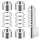 60 Stück Fitschenringe Set, Fitschenringe Zimmertüren, Ø 10mm x 16mm Tür Unterlegscheiben Türscharnier Edelstahl Beilagscheiben Sortiment für Standard Zimmertüren Montageringe
