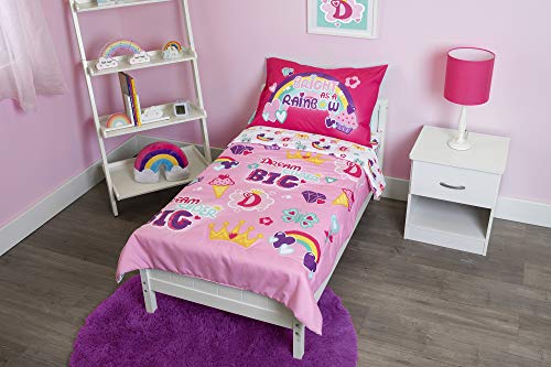 Love Diana Parure de lit 4 pièces Dream Super Big, rose Cover