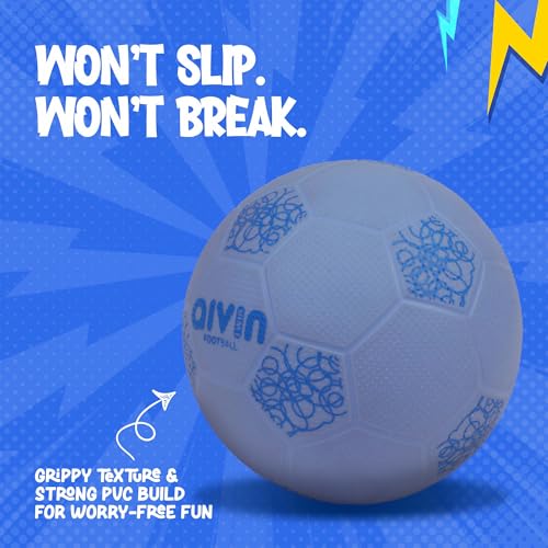 Image of Aivin Home-Play Football for Kids Indoor Training Ball No-Stitch - Sky