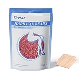 Chulan 1000g Waxing Perlen zur Wachs Haarentfernung, Wachsperlen für Sensible Haut Haarentfernung, Heißwachs Wax Perlen Warmwachs Brazilian für Bikinizone, Intimbereich, Rücken, Gesicht, Achseln