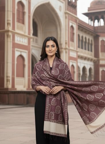 Image of KRITI Premium Woolen Shawl for Women - Soft, Warm & Elegant Winter Wrap