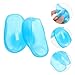 WOFASHPURET Hair Dye Ear Protectors Silicone Ear Shields for Styling Heat Protection Reusable Salon Tools Blue