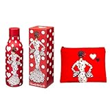 Pack regalo illustrArte con botella térmica reutilizable y bolso tote Málaga, práctico y con diseño flamenco.