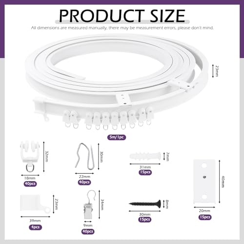 La mejor comparación de Rieles para cortinas techo los 7 más buscados. 20 Imagen adicional