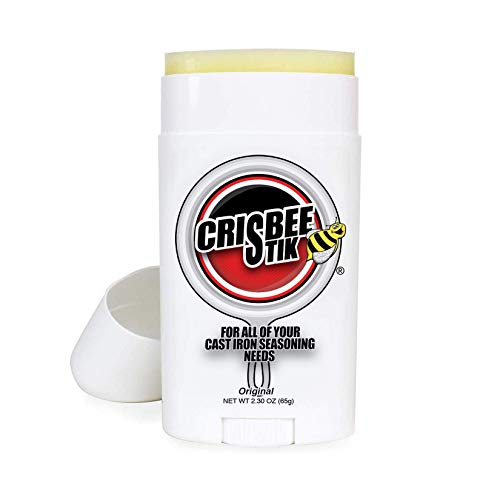 Comparison: Best Oil For Wok Seasoning 5 Crisbee Stik® Cast Iron and Carbon Steel Seasoning - Family Made in USA - The Cast Iron Seasoning Oil & Conditioner Preferred by Experts - Maintain a Cleaner Non-Stick Skillet