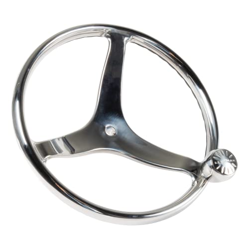 Lewmar Power Grip Boat Steering Wheel with 5/8