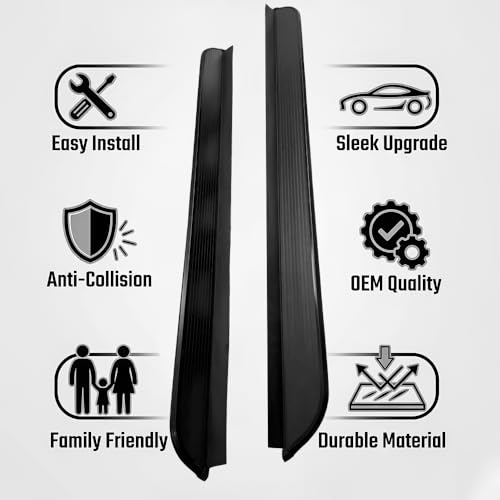 Estribos para Toyota Sienna 2021-2026 en aluminio negro miniatura 6
