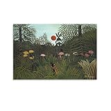 Henri Rousseau Jungfrau Wald mit Sonnenuntergang Samsung》 