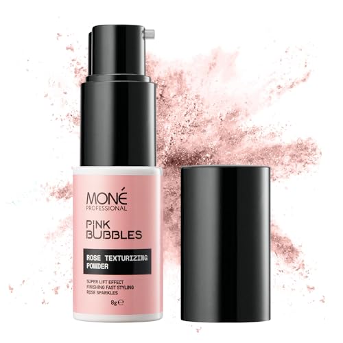 MONÉ PROFESSIONAL Polvos Volumen Instantáneo - Ligeramente Brillante - Levanta la Raiz - Texturizante y Voluminizador - Aroma Suave de Vainilla - 8 g