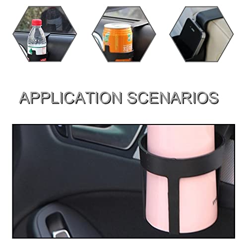 Aixitong 2 Pcs Cars Cup Holder Detachable Car Air Vent Cup Mount Black Car Drink Stand For Water Bottle Coffee Cups Beverage Cans #TOP7