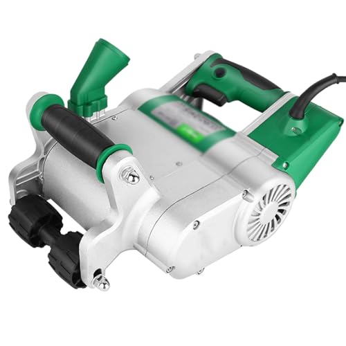 SACLMD Rozadoras EléCtricas,MáQuina Ranuradora De Pared,Máquina cortadora de hormigón,Máquina cortadora de Ranuras eléctrica de Mano,35mm