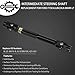 Gledewen Steering Column Lower Intermediate Steering Shaft with U-Joint Coupler | Replacement for 2004-2008 Ford F-150, 2006-2008 Lincoln Mark LT | Replaces# 8L3Z-3B676-B, 8L3Z3B676B, 425-361