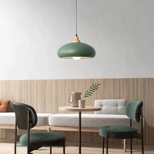 Lustre suspension E27 en métal naturel pour éclairage d'allée - 3