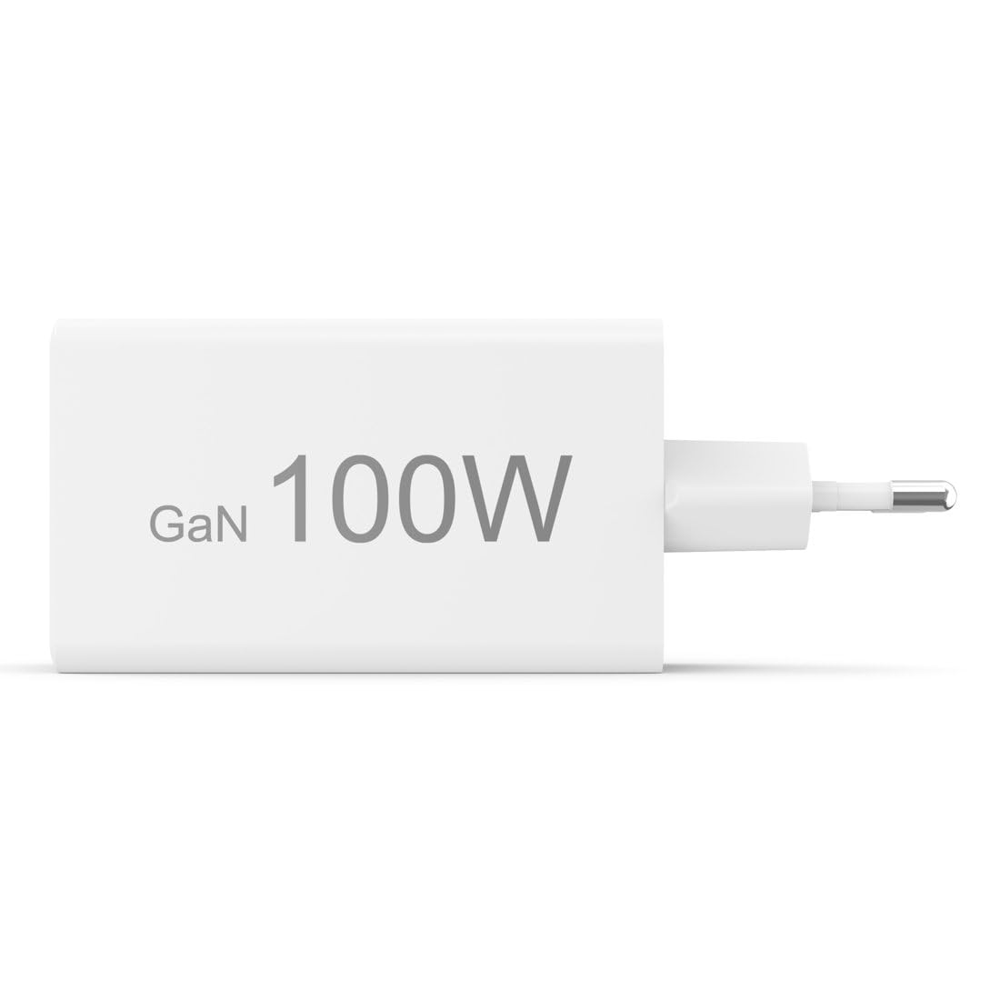 Hama | Cargador rápido de Pared Universal. (Tecnología GAN 100w, 2X USB c Power Delivery, 1x USB a Quick Charge, Carga simultánea 3 Dispositivos) Blanco.