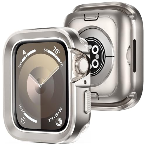 【Modello Compatibile】Amizee custodia soltanto compatibile con Apple Watch SE 3/2/1 Series 6/5/4 44mm Cover. Nota: Non adatto per altri modelli e altri tipi di smartwatch. Per favore confermare tuo watch grandezza prima di effettuare un ordine.