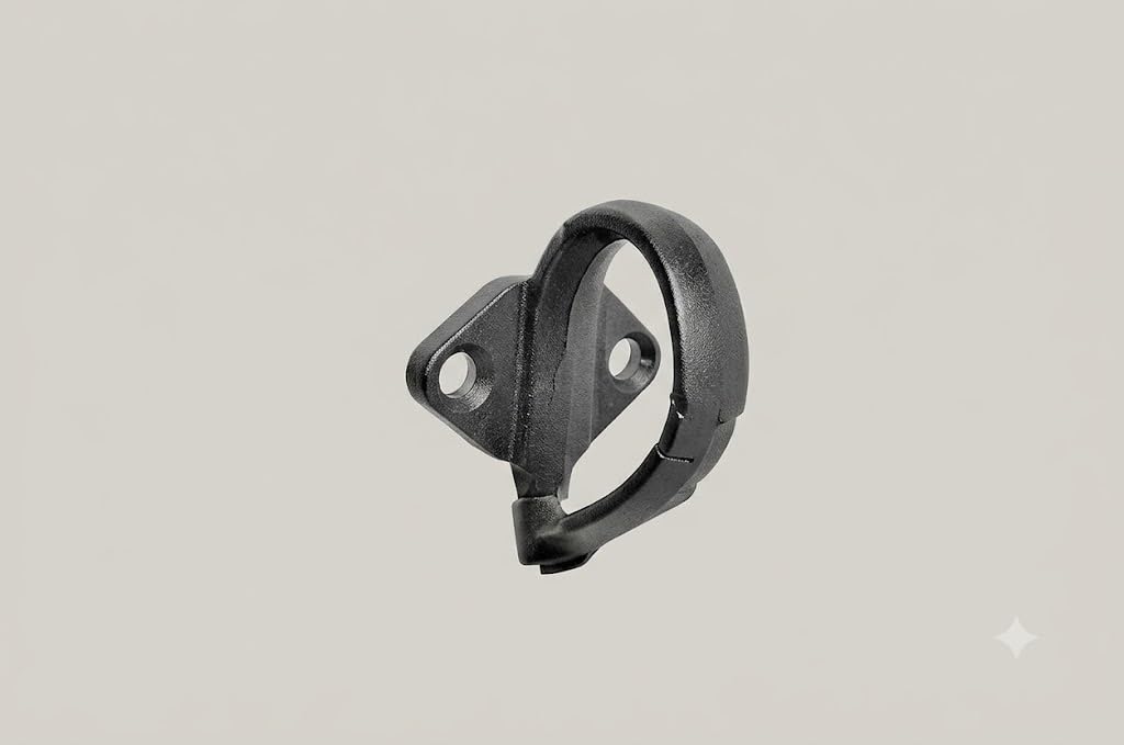 AAI JI Aluminum Bag Hook for Activa 110/3G/4G/5G, 1 PC | Aluminum Build, Easy Mounting, 2-Hole Bracket, Scooter Accessory, Black Finish-image-39