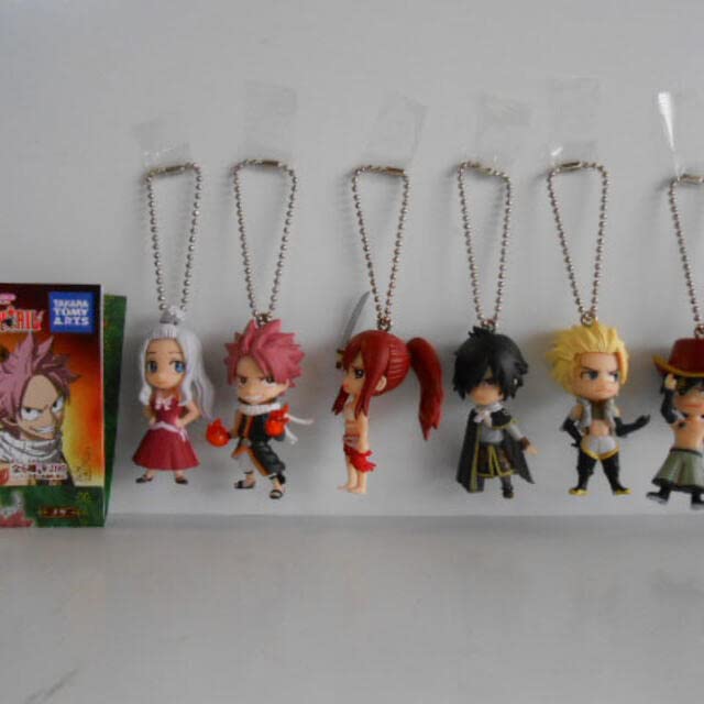 Amazon.co.jp: Kqt25PZ でふぉめmini FAIRY TAIL Part4全6種 : おもちゃ