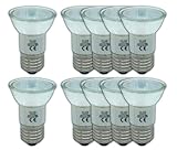 bombilla led dicroica gu10 Dicroica de 50W E27 CLAR - Dicroica Halógena 50W E27 (Pack 10)