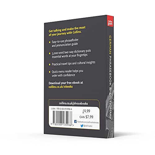 Collins Gem German Phrasebook & Dictionary - Image 5