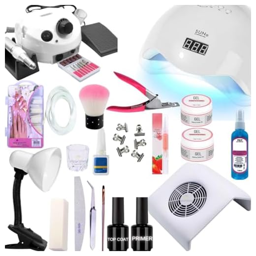 Kit Acrigel Unha Cabine Coletor E Lixadeira 30.000 Completo