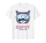 Gato Espot - Gafas de esquí Camiseta