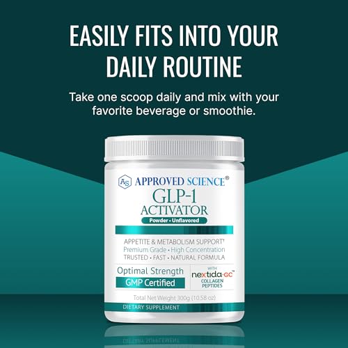 Approved Science GLP-1 Activator Collagen Powder