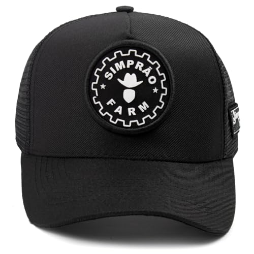 Boné Country Agro Simprão Farm Masculino Aba Curva