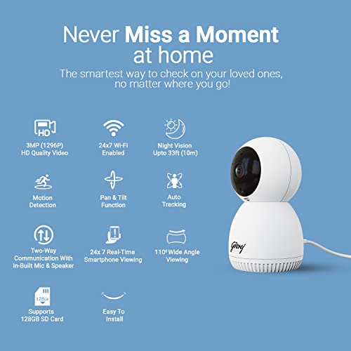 Godrej-Security-Solutions-EVE-PRO-panTilt-Smart-WiFi-Security-Camera-for-Home-with-350-Degree-3MP-HD-2-Way-Audio-Night-Vision-Smart-Motion-Tracking-Humanoid-Detection-Alarm-System-White