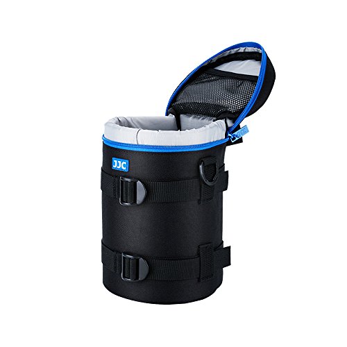 JJC Camera Lens Case Pouch Padded Bag Fits Lens up to 3.1 x 6.1 D x L | for Canon RF 85mmEF-S 55-250mmEF 75-300mmNikon Nikkor AF-S 55-300mm Lens & More Waterproof Polyester with Shoulder Stra product thumbnail 12