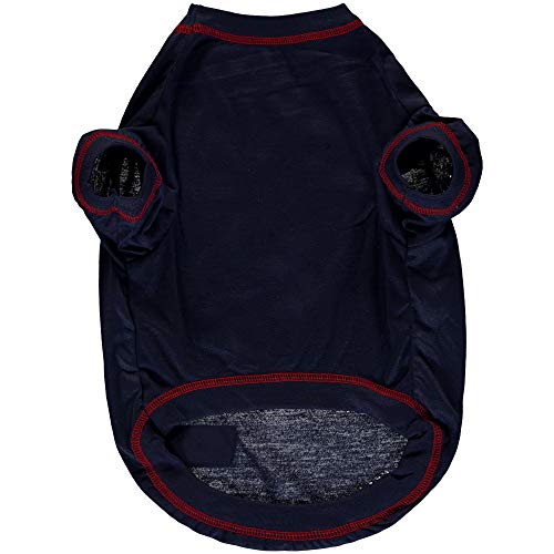 Image of NFL Houston Texans Dog T-Shirt for Pets, Size Medium. Officially Licensed Pet Shirt with Team Logo, Soft Stretchable Comfort Fit Apparel for Dogs & Cats