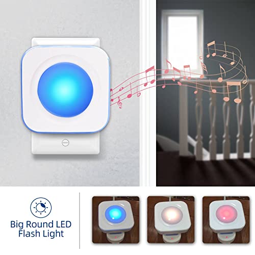 Jsieem DOORBELL-PUSH-BUTTONS Wireless Doorbell 1200 Feet Waterproof Door Bell thumb #8