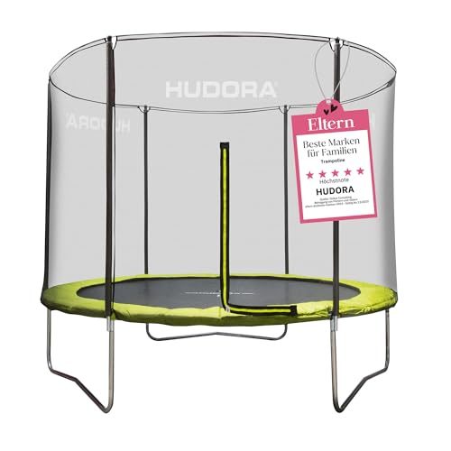HUDORA Fabulous Trampolin in Verschiedenen Größen Mit Sicherheitsnetz -...