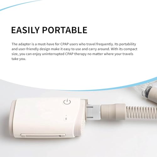 Image of 2 Pack AirMini Adapter for Hose, Universal Tubing Connector Compatible with AirMini Device, Travel-Friendly Accessory