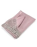 ikea decke rosa gestrickt Angenehmes Wohlgefühl - Die Wolldecke ist trotz ihres leichten Gewichts sehr kuschelig weich und ihre Größe von ca. 130x170 cm reicht um eine Person warm einzuhüllen